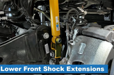 MetalCloak 8071 Leveling Kit for 2500 Diesel Ram 2014+