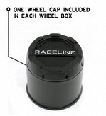 Raceline Wheels 935B Defender Wheel in Matte Black 17x9