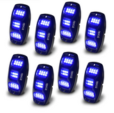 Oracle Lighting 5895-339-8 ColorSHIFT RGB+W Underbody Wheel Well Rock Light Kit 8 Pcs