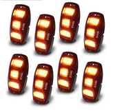 Oracle Lighting 5895-339-8 ColorSHIFT RGB+W Underbody Wheel Well Rock Light Kit 8 Pcs