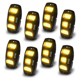 Oracle Lighting 5895-339-8 ColorSHIFT RGB+W Underbody Wheel Well Rock Light Kit 8 Pcs