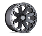 Black Rhino Wheels 1790WAR-25127G71 Warlord Wheel 17x9 in Matte Gunmetal