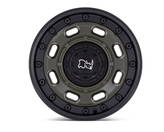 Black Rhino Wheels BR007EB17853510N Atlas Wheel 17x8.5 in Olive Drab Green with Black Lip