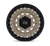 Black Rhino Wheels BR009TM17855010N Barrage Wheel 17x8.5 in Desert Sand on Matte Black