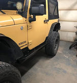 Outta Hand Fab JK-INS-SLDR Insanity Rock Sliders for Jeep Wrangler JK 2 Door 2007-2018