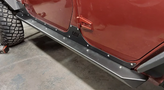 Outta Hand Fab JKU-INS-RCK-SLDR Insanity Rock Sliders for Jeep Wrangler JK 4 Door 2007-2018