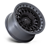 Black Rhino Wheels BR014MA17905012N Sahara Wheel 17x9 in Matte Black with Gunmetal Lip