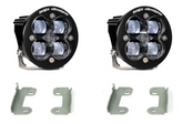Baja Designs 447635 Squadron-R SAE Fog Pocket Light Kit for Jeep Wrangler JL & Gladiator JT w/ OE Sahara Bumper 2018+