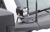 LoD Offroad BLM2103 Black Ops Single A-Pillar Base Light Mount for Ford Bronco 2021+
