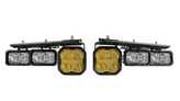 Diode Dynamics DD7183 Stage Series Fog Light Pocket Kit Yellow Max for Ford Bronco 2021+