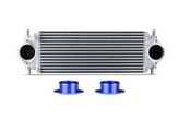 Mishimoto MMINT-BR27-21KBSL 2.7L Stock Location Intercooler Kit Black Pipes Silver Cooler for Ford Bronco 2021+