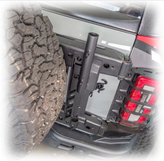 Turn Offroad EAF2-M1 HD Tailgate Flag Mount for Ford Bronco 2021+