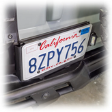 Turn Offroad EA6-M1 License Plate Relocation Bracket for Ford Bronco 2021+