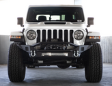 DV8 Offroad FBJL-07 FS-7 Series Mid Width Front Winch Bumper for Jeep Wrangler JK, JL & Gladiator JT 2007+