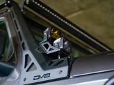 DV8 Offroad LBJL-11 A-Pillar Dual Light Pod Mounts for Jeep Wrangler JL & Gladiator JT 2018+