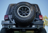 DV8 Offroad TCJK-13 Tire Carrier for MTO Bumper for Jeep Wrangler JK 2007-2018
