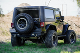 DV8 Offroad TCJK-13 Tire Carrier for MTO Bumper for Jeep Wrangler JK 2007-2018