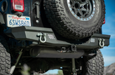 DV8 Offroad RBJK-13 MTO Series Rear Bumper for Jeep Wrangler JK 2007-2018