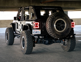 DV8 Offroad FDJL-07 Slim Fender Flares for Jeep Wrangler JL 2018+
