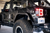 DV8 Offroad FDJL-07 Slim Fender Flares for Jeep Wrangler JL 2018+