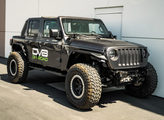 DV8 Offroad SRJL-08 OE Plus Side Steps for Jeep Wrangler JL 4 Door 2018+