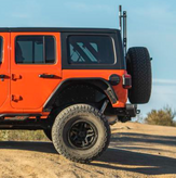 Smittybilt 77836 Apollo Rear Fender Flares for Jeep Wrangler JL 4 Door & Gladiator JT 2018+