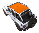 Spiderwebshade JL4D One Piece Sun Shade for Jeep Wrangler JL 4 Door 2018+