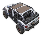 Spiderwebshade JL4D2 Two-Piece Sunshade for Jeep Wrangler JL 4 Door 2018+