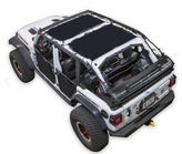 Spiderwebshade JL4D2 Two-Piece Sunshade for Jeep Wrangler JL 4 Door 2018+