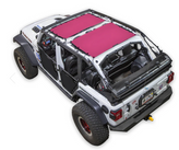 Spiderwebshade JL4D2 Two-Piece Sunshade for Jeep Wrangler JL 4 Door 2018+