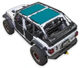 Spiderwebshade SWS-SHDTOP-01-JL4D-2PC Two-Piece Sun Shade for Jeep Wrangler JL 4 Door 2018+
