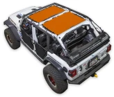 Spiderwebshade SWS-SHDTOP-01-JL4D-2PC Two-Piece Sun Shade for Jeep Wrangler JL 4 Door 2018+