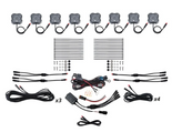 Diode Dynamics DD7744C RGBW Rock Light Installer Kit with Controller 8-Pack
