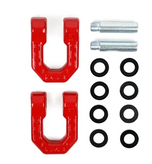 DV8 Offroad UNSK-01RD Elite Series D-Ring Pair in Red