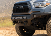 DV8 Offroad FBTT1-07 MTO Series Front Winch Bumper for Toyota Tacoma Gen 3 2016-2023