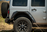 DV8 Offroad FDJK-09 Armor Front & Rear Fender Flares for Jeep Wrangler JK 2007-2018
