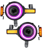 Oracle Lighting 5886-BC2 Oculus ColorShift Bi-LED Projector Headlights for Ford Bronco 2021+
