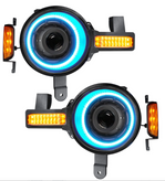 Oracle Lighting 5886-BC2 Oculus ColorShift Bi-LED Projector Headlights for Ford Bronco 2021+
