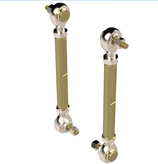 MetalCloak 7420 Premium Front Sway Bar Link Kit for Jeep Wrangler JK 2007-2018