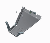 Artec JL4187 Engine Oil Skid with Oil Door Only for Jeep Wrangler JL 4 Door 4XE 2021+