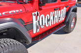 Rock Hard 4x4 RH-90122 RHX Series Tube Slider Rocker Guards with Flat Step for Jeep Wrangler JL 2 Door 2018+