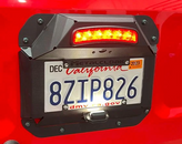 MetalCloak B0202-BPC Spare Tire Delete & License Plate Relocation Kit for Ford Bronco 2021+