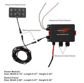 VoSwitch JK100 8 Switch Programmable Control System for Jeep Wrangler JK 2007-2018