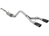 aFe Power 49-48056-B Rebel Series 2.5" 409 Stainless Steel Cat Back Exhaust System for Jeep Wrangler JK 2007-2018