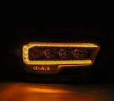 AlphaRex 880705 NOVA-Series LED Projector Headlights for Toyota Tacoma 2016-2023