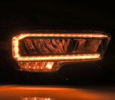 AlphaRex 880704 LUXX-Series LED Crystal Headlights for Toyota Tacoma 2016-2023