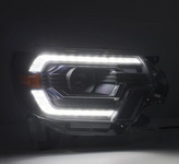 AlphaRex 880751 LUXX-Series LED Projector Headlights for Toyota Tacoma 2012-2015