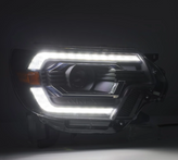 AlphaRex 880748 PRO-Series Halogen Projector Headlights for Toyota Tacoma 2012-2015