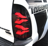 AlphaRex 680050 LUXX-Series LED Tail Lights for Toyota Tacoma 2005-2015