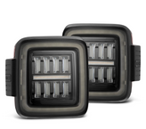 AlphaRex 602010 NOVA-Series Prismatic LED Tail Lights for Jeep Wrangler JL 2018+